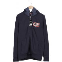 Napapijri Herren Kapuzenpullover, marineblau, Gr. 54