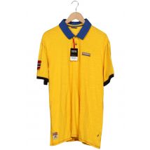 Napapijri Herren Poloshirt, gelb, Gr. 58