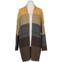 Naturalmente Damen Strickjacke, mehrfarbig, Gr. 44
