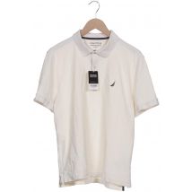 Nautica Herren Poloshirt, cremeweiß, Gr. 52