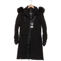 Navahoo Damen Mantel, schwarz, Gr. 38