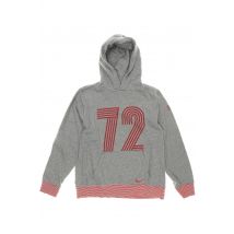 Nike Damen Kapuzenpullover, grau, Gr.