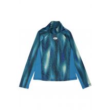 Nike Pro Mädchen Langarmshirt, hellblau, Gr. 158