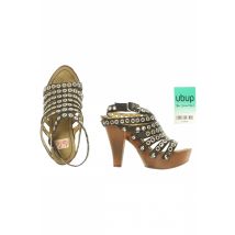 Nolita Damen Sandale, schwarz, Gr. 35