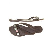 Noosa Damen Sandale, braun, Gr. 40