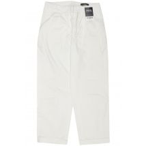 odeeh Damen Stoffhose, weiß, Gr. 36