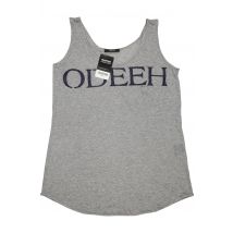 odeeh Damen Top, grau, Gr. 38