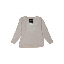 Okaidi Mädchen Pullover, beige, Gr. 116