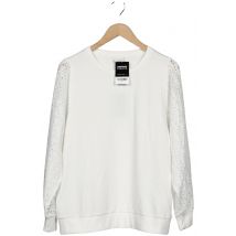 Only Carmakoma Damen Sweatshirt, weiß, Gr. 36