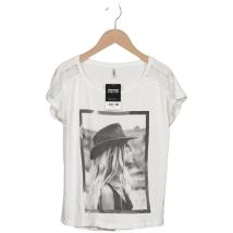 Only Damen T-Shirt, weiß, Gr. 34