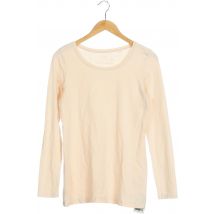 Opus Damen Langarmshirt, beige, Gr. 40
