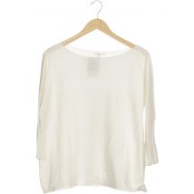 Opus Damen Pullover, weiß, Gr. 42