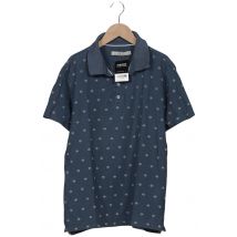 Organication Herren Poloshirt, blau, Gr. 54