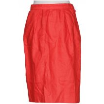 Oscar de la Renta Damen Rock, rot, Gr. 8