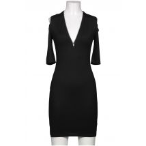 Oui Damen Kleid, schwarz, Gr. 34