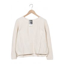 Oui Damen Pullover, cremeweiß, Gr. 40