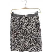 Oui Damen Rock, schwarz, Gr.