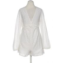 Oysho Damen Jumpsuit/Overall, weiß, Gr. 34