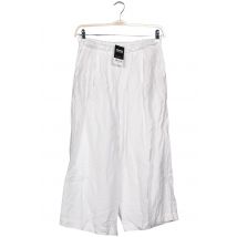 Oysho Damen Stoffhose, weiß, Gr. 0