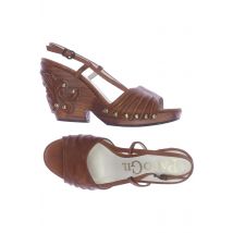 Paco Gil Damen Pumps, braun, Gr. 37