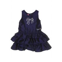 Pampolina Mädchen Kleid, blau, Gr. 98