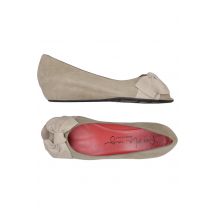 pas de rouge Damen Ballerinas, beige, Gr. 39