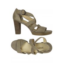 Paul Green Damen Sandale, beige, Gr. 7