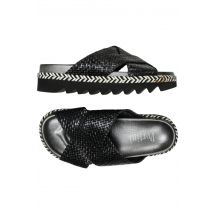 Pertini Damen Sandale, schwarz, Gr. 36