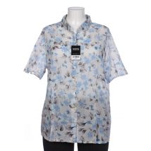 Peter Hahn Damen Bluse, blau, Gr. 46