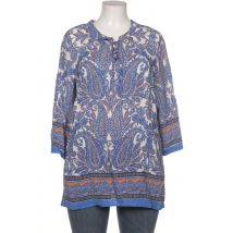 Peter Hahn Damen Bluse, blau, Gr. 42