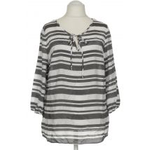 Peter Hahn Damen Bluse, grau, Gr. 44