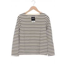 Petit Bateau Damen Langarmshirt, cremeweiß, Gr. 36