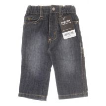 Petit Bateau Mädchen Jeans, grau, Gr. 68