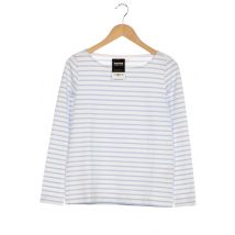 pieces Damen Langarmshirt, blau, Gr. 36