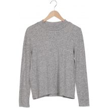 pieces Damen Pullover, grau, Gr. 36