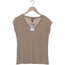 pieces Damen T-Shirt, beige, Gr. 36