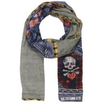 Plomo o Plata Damen Schal, blau, Gr.