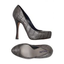 Pollini Damen Pumps, grau, Gr. 36