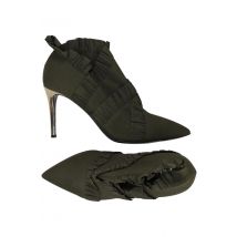 Pollini Damen Stiefelette, grün, Gr. 38