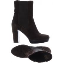 Prada Damen Stiefelette, braun, Gr. 37