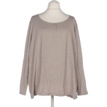 Pure by Ulla Popken Damen Langarmshirt, braun, Gr. 56