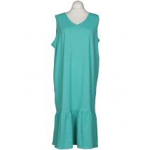 Pure by Ulla Popken Damen Kleid, türkis, Gr. 50