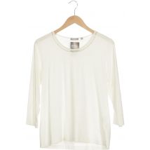 Rabe Damen Langarmshirt, weiß, Gr. 42