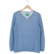 Rabe Damen Pullover, blau, Gr. 42
