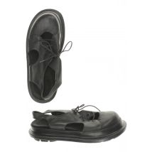 Rundholz Damen Sandale, schwarz, Gr. 39