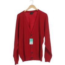 Redgreen Herren Strickjacke, rot, Gr. 52
