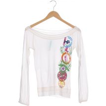 Replay Damen Langarmshirt, weiß, Gr.