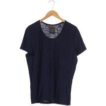 Review Herren T-Shirt, blau, Gr.