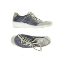 Rieker Damen Halbschuh, blau, Gr. 39