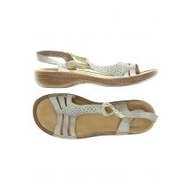 Rieker Damen Sandale, grau, Gr. 40